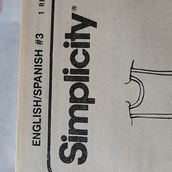 Simplicity Misses Jumper 2 Lengths Sewing Pattern 7987 Sz 8-20 Vintage 1… - Picture 8 of 8